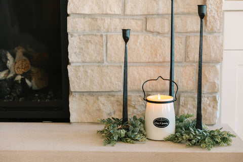 22 oz Butter Jar Candle: Citrus & Lavender Milkhouse Candle Company