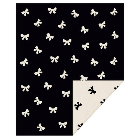 Plush Blanket - Bow: 50% Cotton, 50% Polyester / 30" x 40" Stephan Baby by Creative Brands