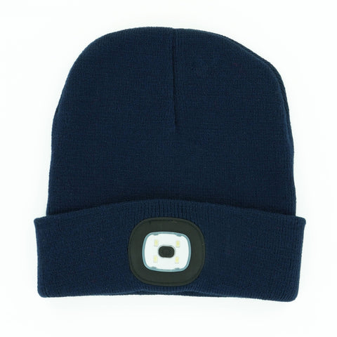 Night Scope Rechargeable LED Beanie Open Stock: Olive DM Merchandising