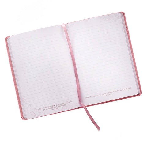 Journal Classic Pink I Know the Plans Jer. 29:11 Christian Art Gifts