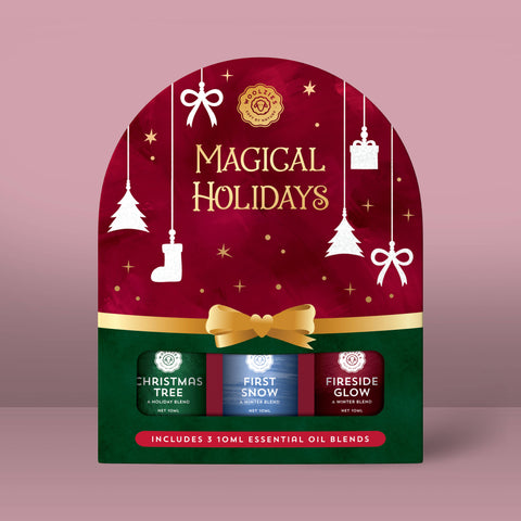Magical Holidays Essential Oil Set - 3 x 10 ml blends Woolzies