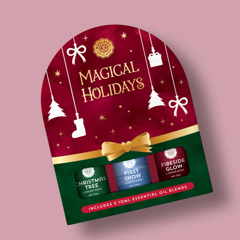 Magical Holidays Essential Oil Set - 3 x 10 ml blends Woolzies