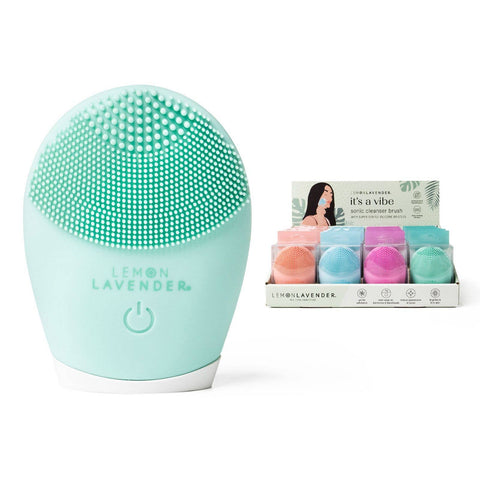 Lemon Lavender It's a Vibe Sonic Cleanser Brush DM Merchandising