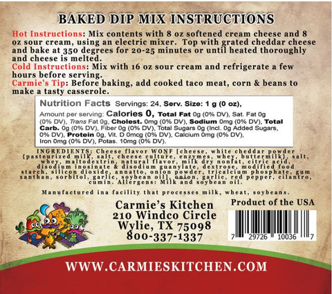 Baked Enchilada Dip Carmies Kitchen