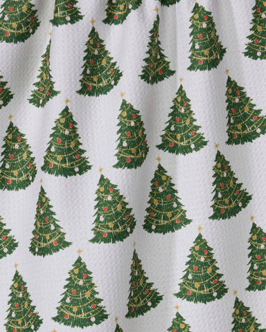 Decked Out Tea Towel Geometry