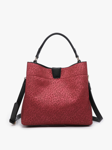 M1951 Tati Monogrammable Satchel w/ Shoulder Strap: Brown Jen & Co.