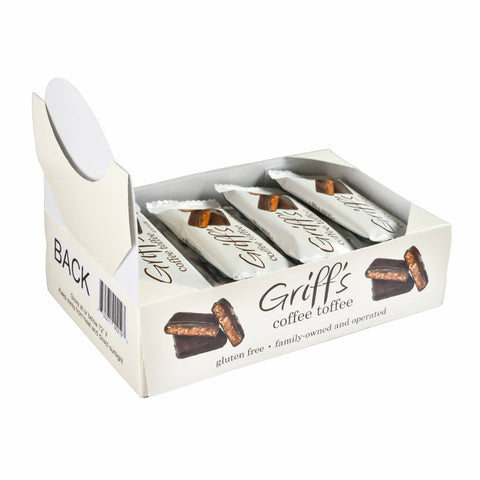 Griff's Coffee Toffee - 1oz Dark Chocolate Toffee Griff's Toffee