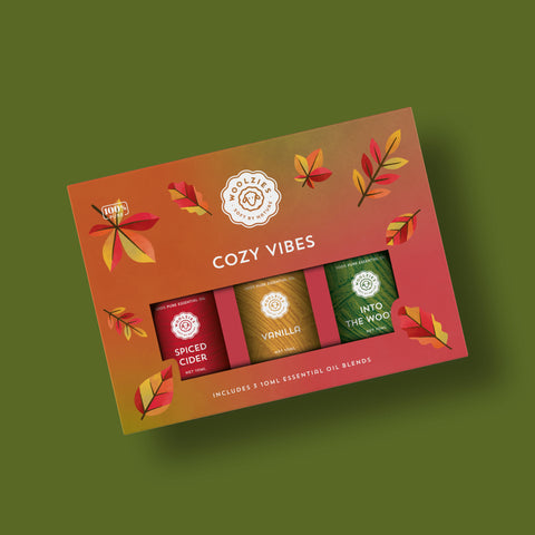 Cozy Vibes Essential Oil Set Woolzies
