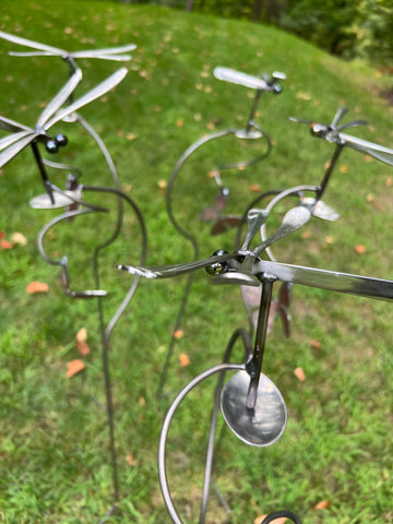 Single Dragonfly/ Butterfly Counterweight Pauls Metal Petals