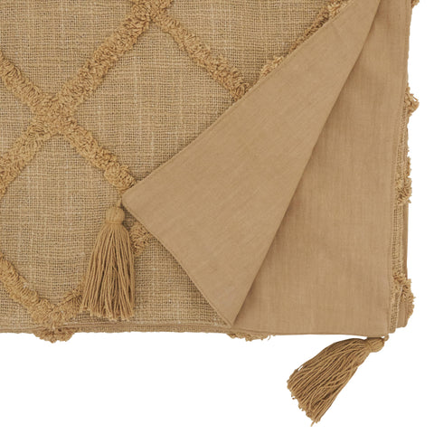 Diamond Tufted Runner: Grey / 16"x72" Saro Lifestyle