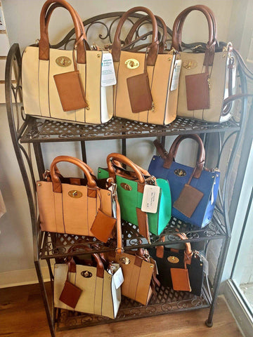 Cameran 3-in-1 Boxy Women's Crossbody Bag & Satchel: Red MiMi Wholesale