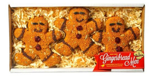 Gingerbread Men 3pk tray Mr. Bird