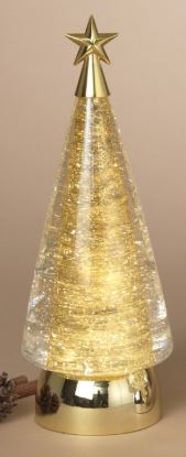11.75"H Lit Spinning Water Tree The Gerson Companies