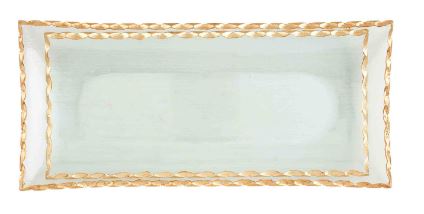 Gold Edge Tray Set Mud Pie