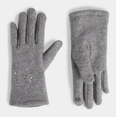 Christmas Snowflake Touchscreen Gloves - Light... TGB Brands