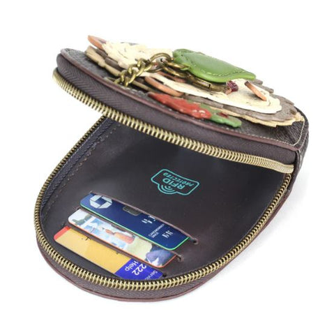 Mini Coin Purse Keychain - HedgeHog Chala Handbags