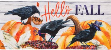 Hello Fall Sassafras Switch Mat Evergreen Enterprises