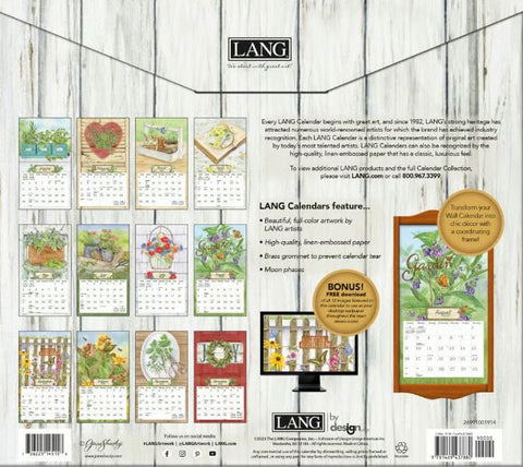 HERB GARDEN-2026 LANG WALL CALENDAR Lang Companies, Inc