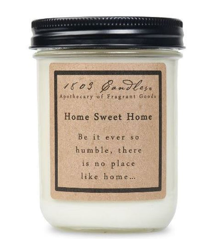 Home Sweet Home-14oz Jar Candle 1803 Candles