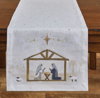 AWAY IN A MANGER TABLE RUNNER Park Designs