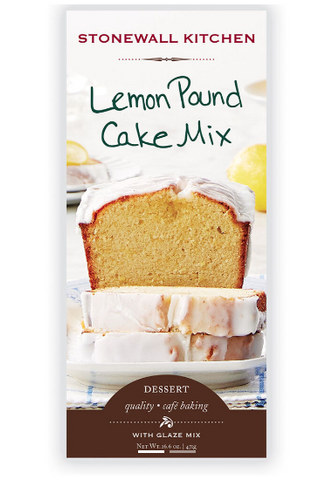 Lemon Pound Cake Mix with Glaze Mix Stonewall Kitchen