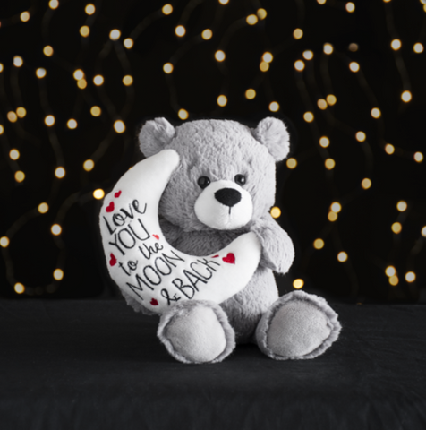 6"LOVE YOU TO THE MOON BEAR Ganz