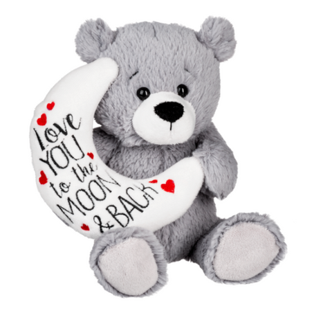 6"LOVE YOU TO THE MOON BEAR Ganz