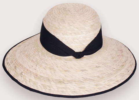 Lucy Black Bow Hat Tula