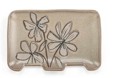 Magnolia Double Spoon Rest Demdaco