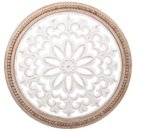 Carved Medallion Wall Decoration Ganz