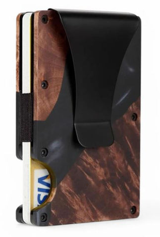 RFID Metal Wallet Queens Designs
