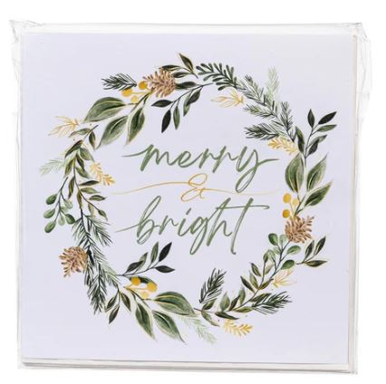 Shades of Green Napkin Paper Cocktail Napkin Evergreen Enterprises