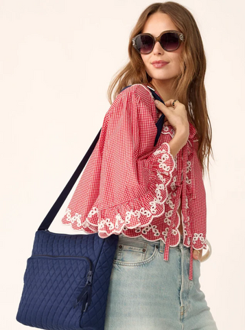 Harwick Large Messenger : Peacoat Vera Bradley