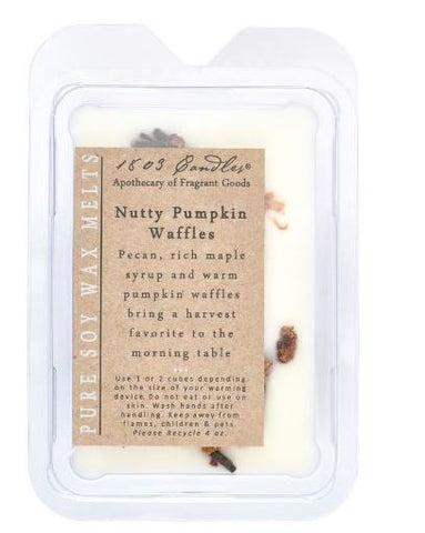 Nutty Pumpkin Waffles-Melter 1803 Candles