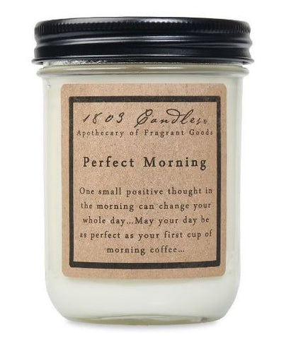 Perfect Morning-14oz Jar Candle 1803 Candles