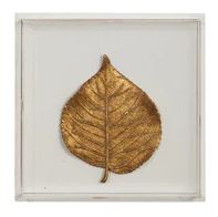 8.5" Leaf in Framed Shadow Box RAZ Imports