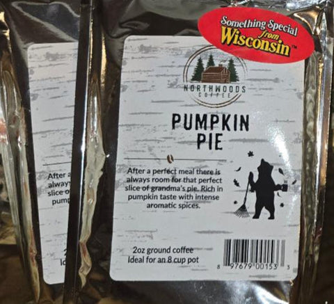 Pumpkin Pie 2oz Northwoods Coffee