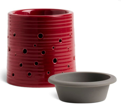 Red LED Wax Melter with Silicone Dish Demdaco