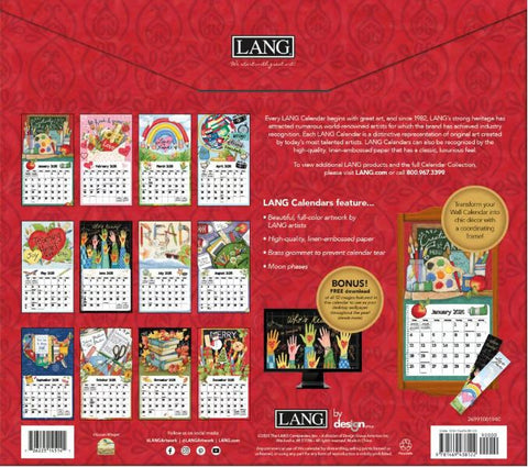 SCHOOLHOUSE-2026 LANG WALL CALENDAR Lang Companies, Inc