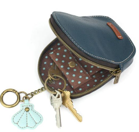 Mini Coin Purse Keychain - Sand Dollar Chala Handbags