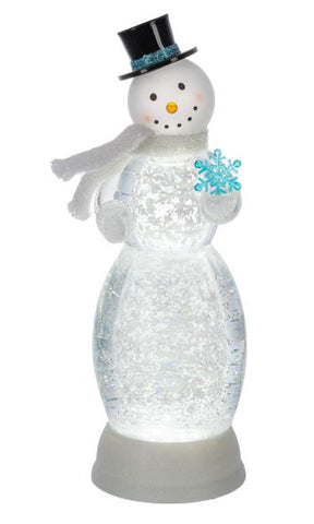 BO LED SHMR SNOWMAN ACRYLIC Ganz