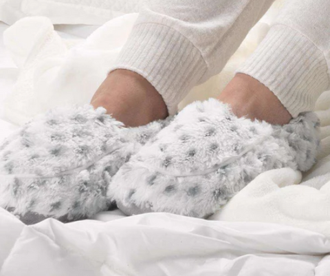 Snowy Warmies Slippers Warmies