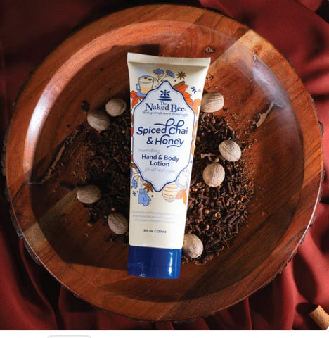 8oz Spiced Chai Lotion The Naked Bee