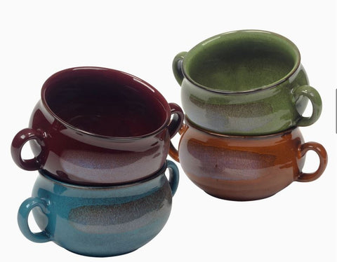 Stoneware 24oz Reactive Glaze Soup Bowl Certified International