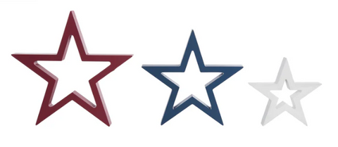 Patriotic Stars Decor Transpac