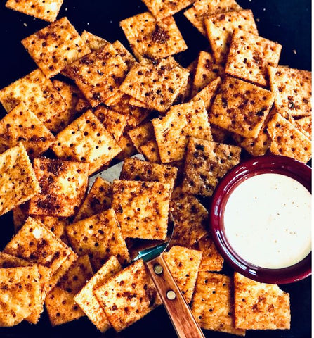 Sweet and Spicy  Cracker Seasoning Carmies Kitchen