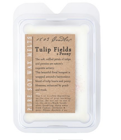 Tulip Fields + Peony-Melter 1803 Candles