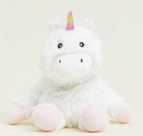 White Unicorn Junior Warmies Warmies