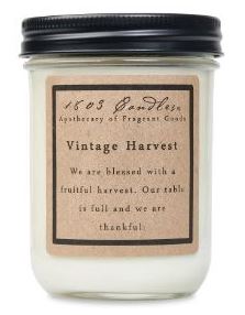 Vintage Harvest-14oz Jar Candle 1803 Candles