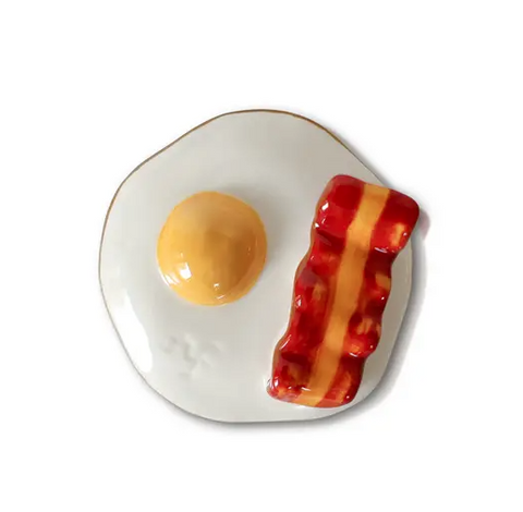 wakey, wakey (eggs and bacon) mini Nora Fleming